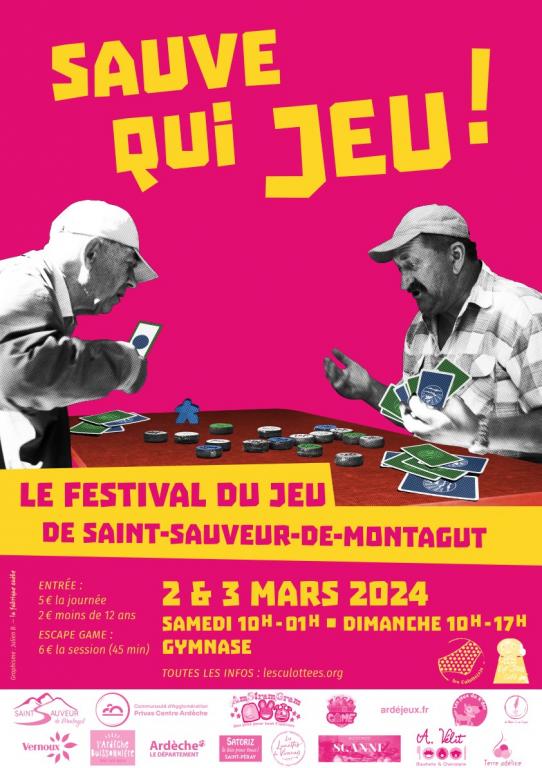 Affiche Sauve qui jeu 2024
